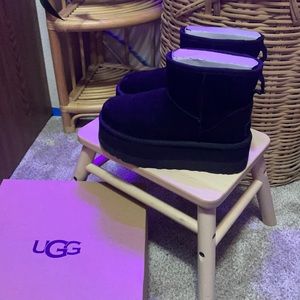 Ugg classic mini platforms